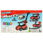 Autíčko Mega Car 3v1 - žlté